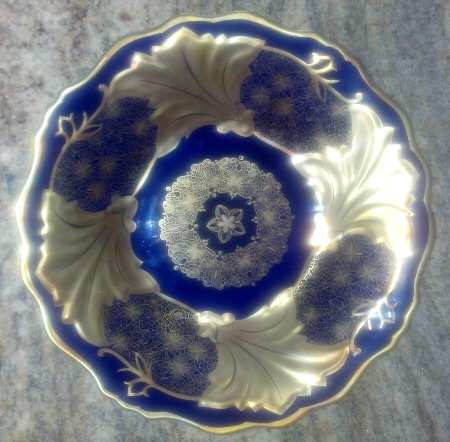 Jutta Cobalt Saucer for Footed Cup