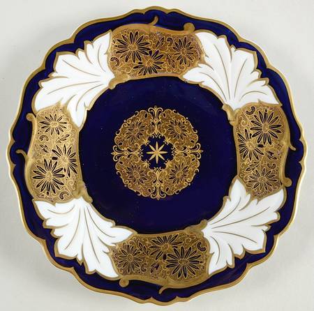 Jutta Cobalt Cookie Plate