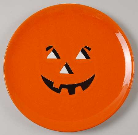 Halloween Salad Plate