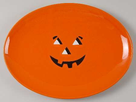 Halloween 13" Oval Serving Platter