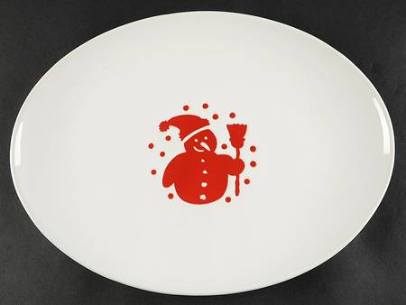 George 13" Oval Serving Platter