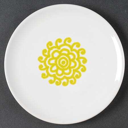 Tropical Burst Lime Salad Plate