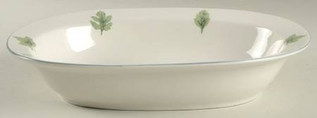 WSZ1 10" Oval Vegetable Bowl