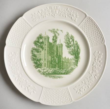 Wellesley College Green Dinner Plate