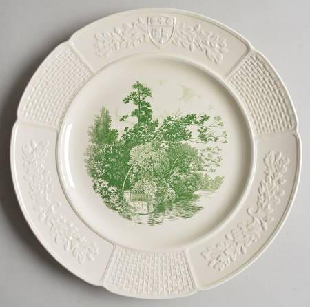 Wellesley College Green Dinner Plate