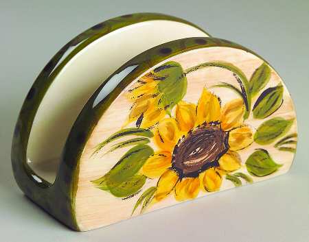 Provencial Garden Napkin Holder