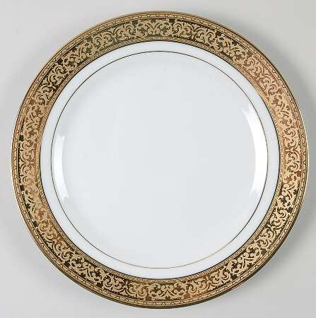 Golden Majesty Salad Plate
