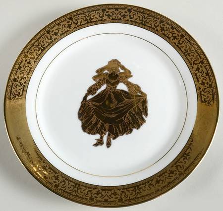Golden Majesty Accent Salad Plate