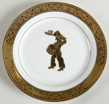 Golden Majesty Accent Salad Plate