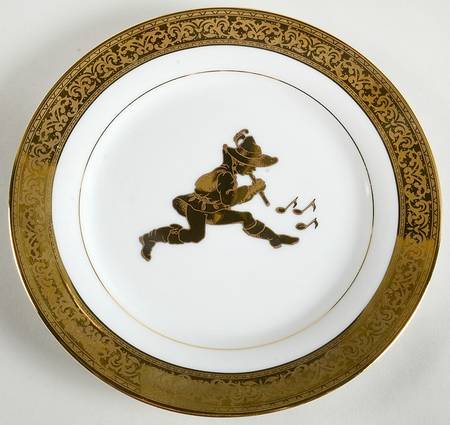 Golden Majesty Accent Salad Plate