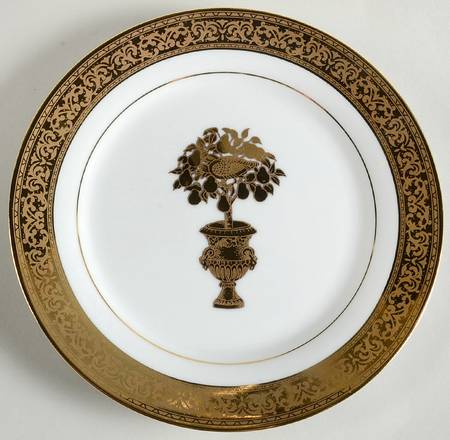 Golden Majesty Accent Salad Plate