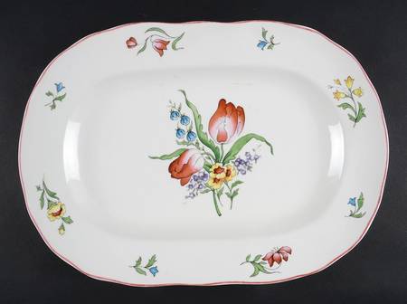 Victoria 13" Oval Serving Platter