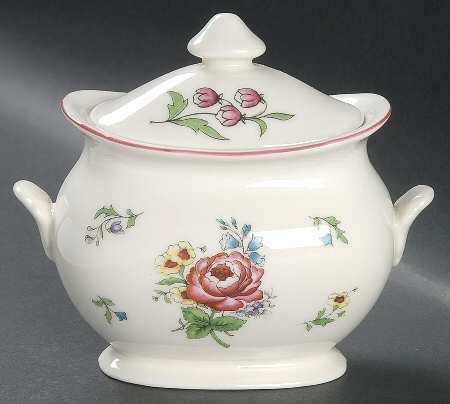 Victoria Sugar Bowl & Lid