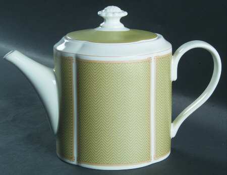Hunt Valley Herringbone Teapot & Lid
