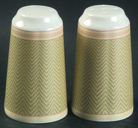 Hunt Valley Herringbone Salt & Pepper Set