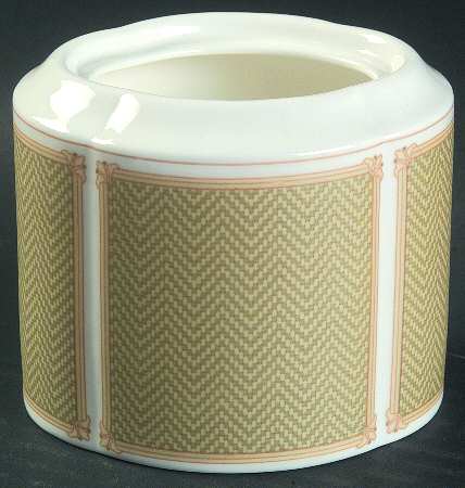Hunt Valley Herringbone Sugar Bowl No Lid