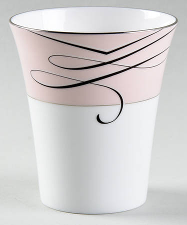 Ballet Ribbon (Platinum) Posy Vase
