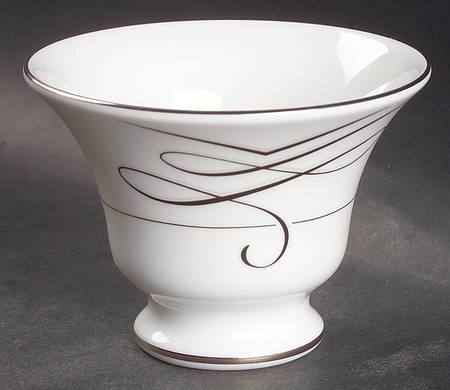 Ballet Ribbon (Platinum) Votive Candleholder