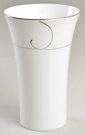 Ballet Ribbon (Platinum) 7" Vase