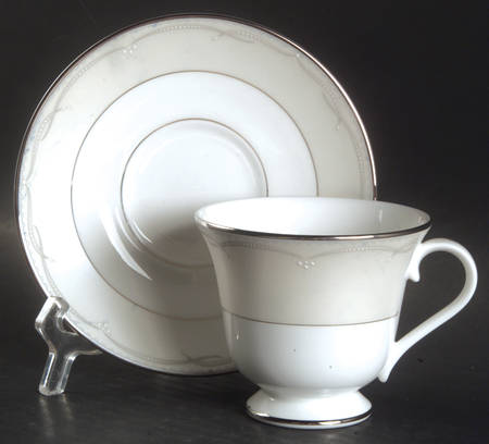 Presage Footed Cup & Saucer Set