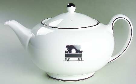 Musical Chairs Teapot & Lid