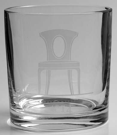 Musical Chairs Glassware Double Old Fashioned