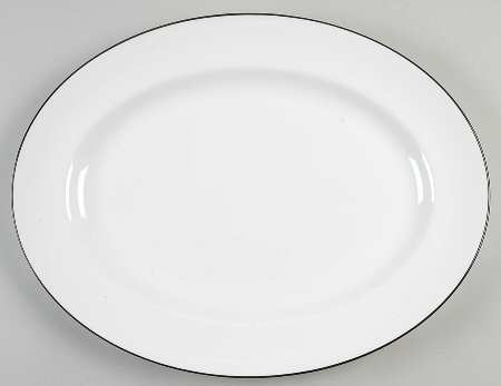 Top Note 15" Oval Serving Platter
