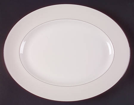 Love Knots 13" Oval Serving Platter