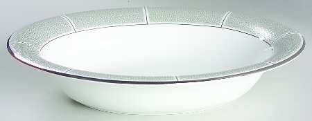 Shagreen Jade 9" Oval Vegetable Bowl