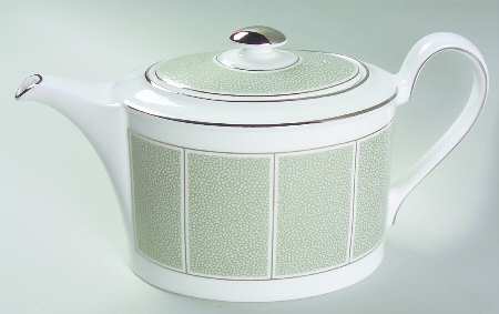Shagreen Jade Teapot & Lid