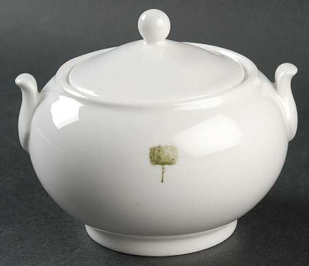 Boxwood Sugar Bowl & Lid