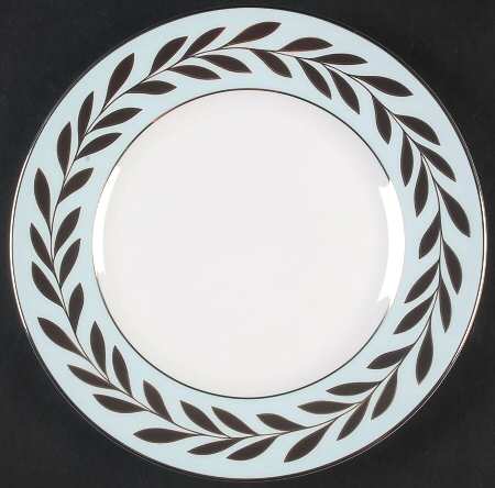 Sable Duchesse Accent Luncheon Plate