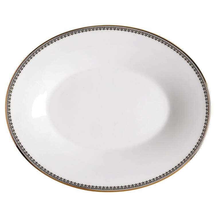 Vera Lace Gold Underplate for Gravy Boat