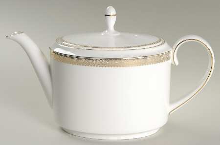 Vera Lace Gold Teapot & Lid
