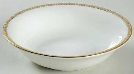 Vera Lace Gold Coupe Cereal Bowl