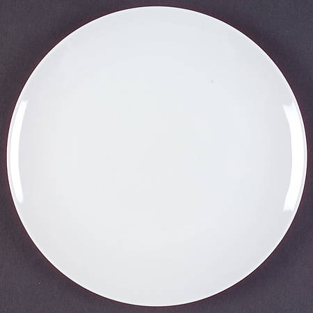 Super White Micaceous Herbaceous Coupe Salad Plate