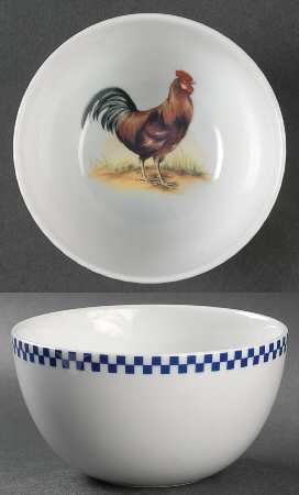 Rooster Coupe Cereal Bowl