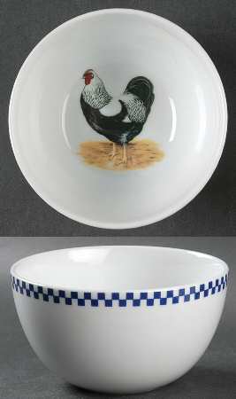 Rooster Coupe Cereal Bowl