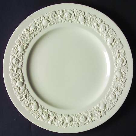 Rose (Cream on Cream, Smooth Edge, No Laurel) by Wedgwood