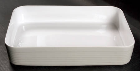 Emeril Adobe Clay (Celadon) 14" Rectangular Baker