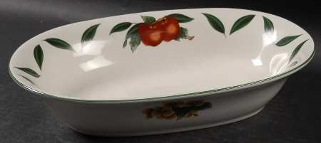 Cades Creek 10" Oval Vegetable Bowl