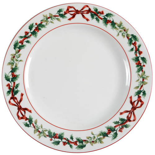 Holiday Garland 12" Chop Plate (Round Platter)