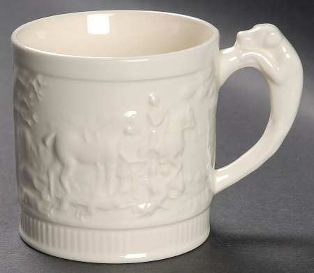 D'Ye Ken John Peel White Mug by Wedgwood