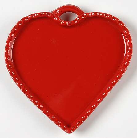 Rustic Heart Collection Heart Plate