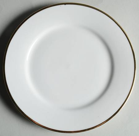 Gold Plume Salad Plate