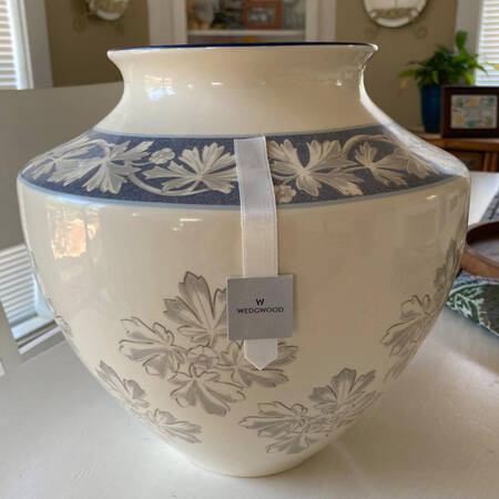 Interiors Collection 10" Vanilla Bouquet Vase