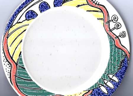 Via Aurelia Salad Plate