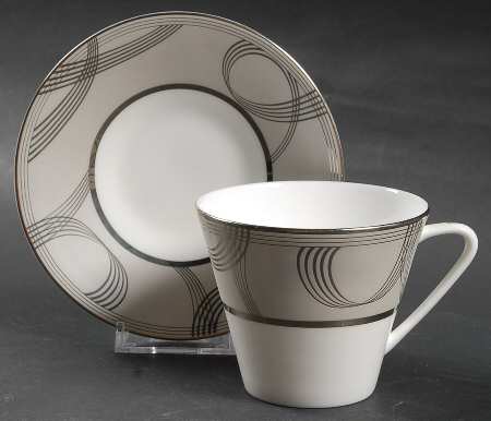 Ballet Encore Flat Cup & Saucer Set