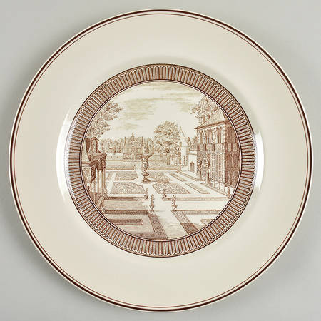 Garden Club of America (No Trim) Dinner Plate