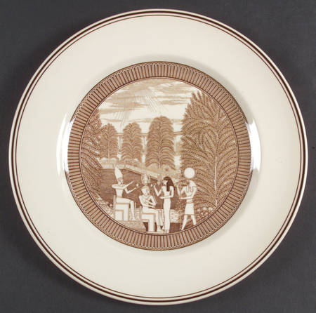 Garden Club of America (No Trim) Dinner Plate